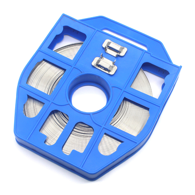 Boîte en plastique personnalisée 0,50&quot; 0,75&quot; fixation de sangles avec bande d'acier inoxydable