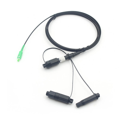 Connecteur rapide 3 en 1 Pré-connecté FTTH Drop Cable G657A2 SM