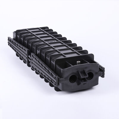 48 cœurs type en ligne fermeture d'épissure en fibre optique 2 en 2 à l'extérieur étanche