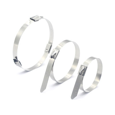 Self-locking Metallic PVC Coated Stainless Steel Cable Ties for Free Sample