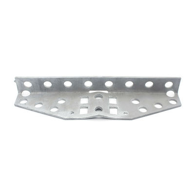 Hot Dip Galvanized Steel Multiple Fiber Optic Drop Wire Cross-arm Bracket