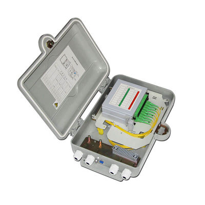 Fiber Optic Ftth Outdoor Box 1:4 1:8 1:16 1:32 Plc Splitter Distribution Box