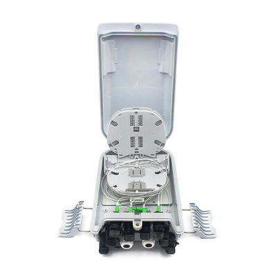 Indoor Wall Mounting Fiber Optic Distribution Box 8 Cores Waterproof IP55