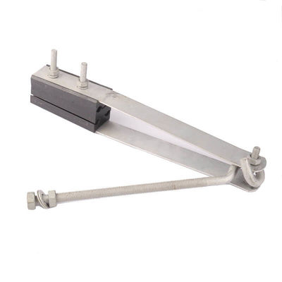 Aluminum Alloy Optical Cable Anchor Clamp For 4 conductors To Pole Or Wall