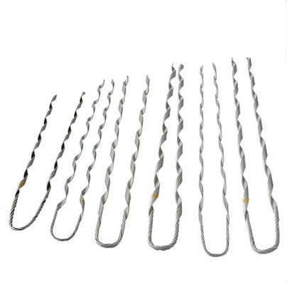 Galvanized stee Fiber Optic Dead-end Clamp For ADSS Cable