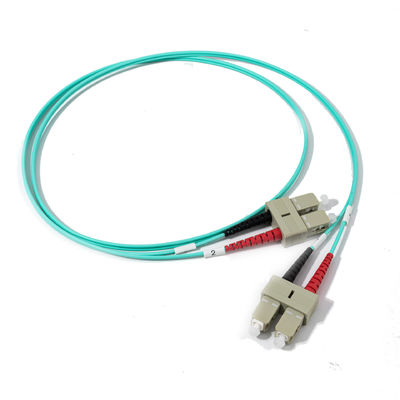 MM DX 2.0mm SC UPC To SC UPC Fiber Optic Patch Cord 7meter LSHZ