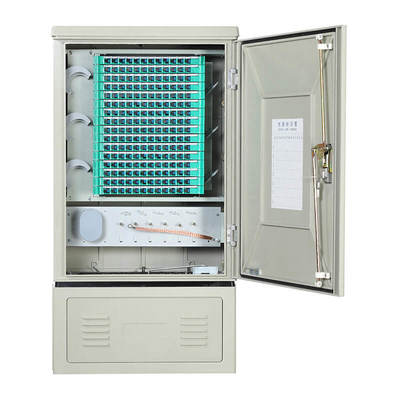 SMC 144 F Fiber Optic Cross Cabinet IP55 Floor Standing