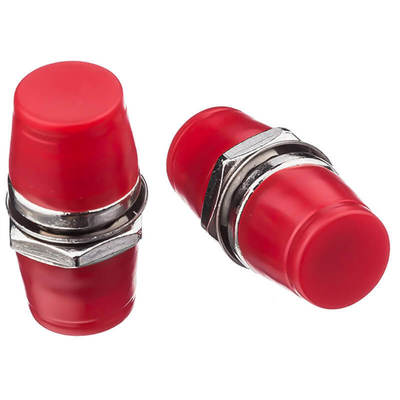 FC UPC D Type Fiber Optic Adapter 0.2dB Loss 500 Cycles