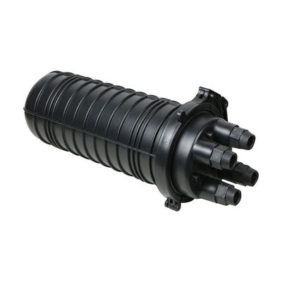 24 cores Dome Fiber Optic Splice Closure with 2 In 2 Out Ports and IP68 Environmental Protection