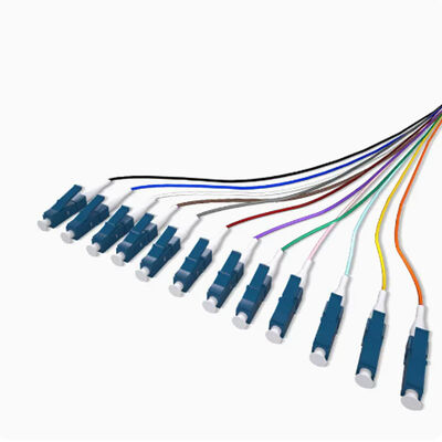 FTTH SC/LC/ST/FC Singlemode/Multi-mode 12-core Bundled Fiber Pigtail