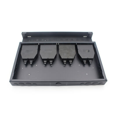 19 Inch Rack Mounted 1U Height MPO-LC 96 Fibers Fiber Patch Panel for High-Density Data Centers