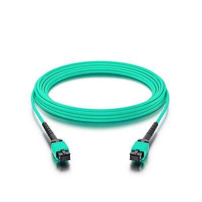 3.0mm MPO to MPO Fiber Optic Patch Cord with High-Speed 100Gbps, Low Insertion Loss ≤0.5dB, and Multi-Core Support 8-44 Fibers