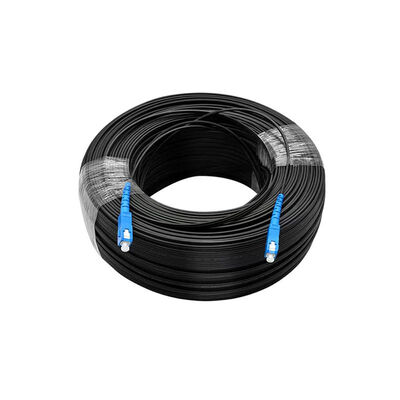 LSZH Low Loss G657A1/A2 SC APC To SC APC FTTH Flat Drop Patch Cord