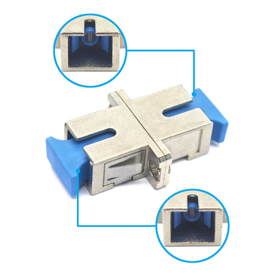 Réseau GSM SC UPC Adaptateur en fibre métallique simple avec température de stockage de la bride de 40 à 85 °C