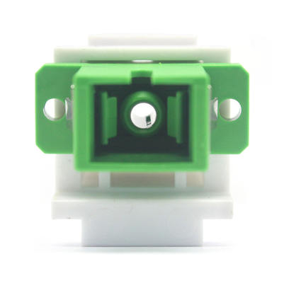Adaptateur clé simple APC SC avec épreuve de charge de la bride ≥ 70 N Température de stockage de 40°C à 85°C