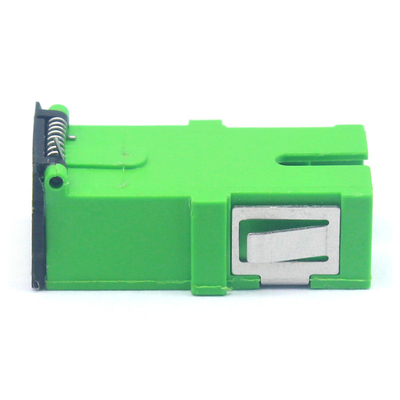 0.2 dB Durabilité SC APC ou UPC Simplex SM Adaptateur à fibre optique avec obturateur automatique