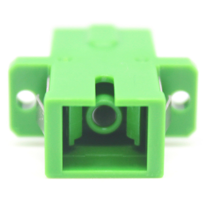 4g réseau fibre optique SC APC SM SX Adaptateur avec flange d'obturateur à inclinaison automatique Température de stockage -40°C à 85°C