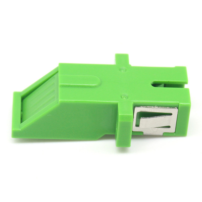 4g réseau fibre optique SC APC SM SX Adaptateur avec flange d'obturateur à inclinaison automatique Température de stockage -40°C à 85°C