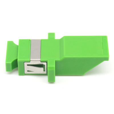 4g réseau fibre optique SC APC SM SX Adaptateur avec flange d'obturateur à inclinaison automatique Température de stockage -40°C à 85°C
