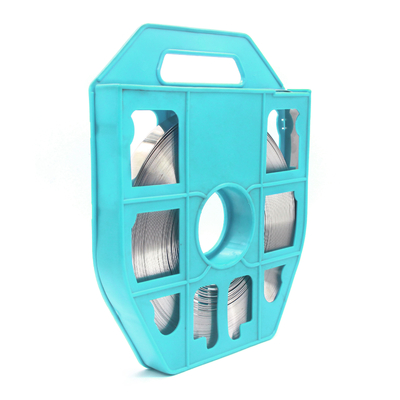 Boîte en plastique personnalisée 0,50&quot; 0,75&quot; fixation de sangles avec bande d'acier inoxydable
