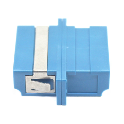 Adaptateur optique quadruplex FTTH LC UPC avec durabilité de la bride 0,2 dB 500 cycle passé