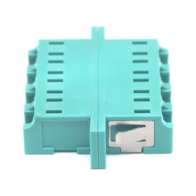 Système CATV stable Adaptateur à fibre optique quadruplex multimode OM3 avec bride