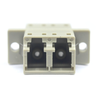 Adaptateur multi-mode duplex en fibre optique LC PC à manche en zirconium avec perte d'insertion de 0,2 dB