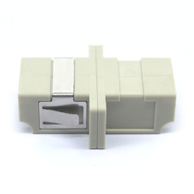Adaptateur multi-mode duplex en fibre optique LC PC à manche en zirconium avec perte d'insertion de 0,2 dB