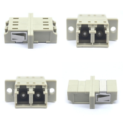 Adaptateur multi-mode duplex en fibre optique LC PC à manche en zirconium avec perte d'insertion de 0,2 dB