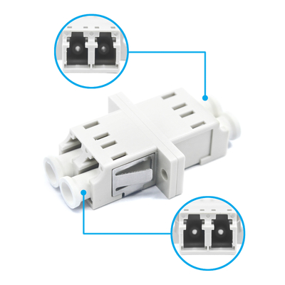 Adaptateur à fibre optique LC PC Connecteur multimode à fibre pour LAN sans fil