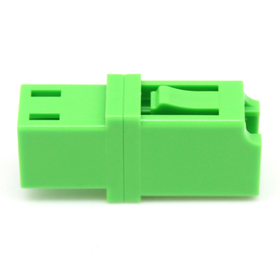 Adaptateur optique en fibre optique APC FTTH monomode Simplex vert LC avec et test de charge ≥ 70 N