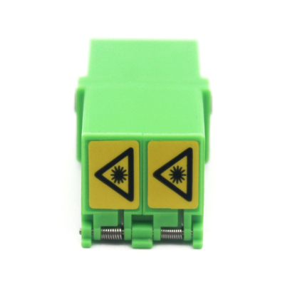 Adaptateur à fibre optique FTTH LC Duplex avec obturateur automatique