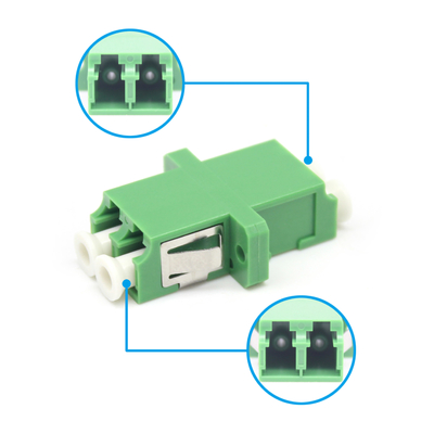 Épreuve de charge ≥ 70 N avec adaptateur et bride duplex SM DX 9/125um LC APC UPC
