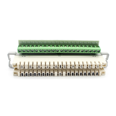 Contenu du module de déconnexion Lsa à 20 broches