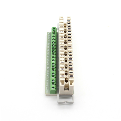 Contenu du module de déconnexion Lsa à 20 broches