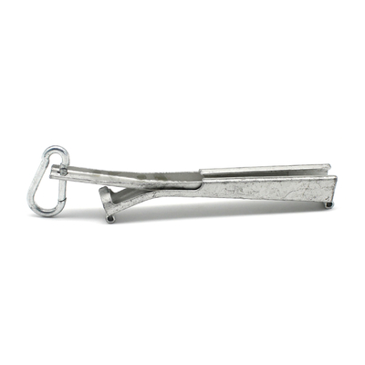 FTTH Telecom Outdoor Steel Drop Cable Tension Clamp 165*15*30mm et 57g pour l'extérieur