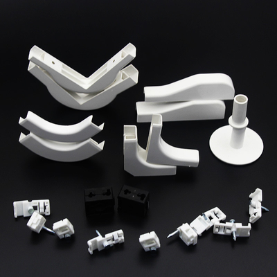 Accessoires en plastique en fibre optique ABS câblage câblage à angle droit de flexion du câble du tube mural