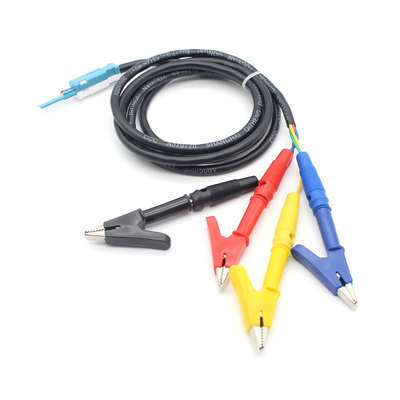 Test électronique STG de type bloc de fil de plomb câble à 4 fils sonde de test en série avec bouchons de banane