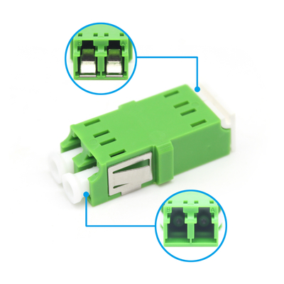 Adaptateur de câble électrique en fibre optique duplex à haute tension avec température de stockage à l'obturateur intérieur de 40°C à 85°C