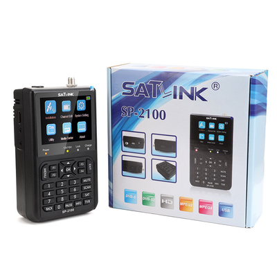 Trouveur de signal SATLINK SP-2100 DVB-S2 HD Mètre satellite avec entrée LNB 950-2150 MHz