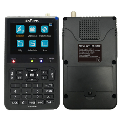 Trouveur de signal SATLINK SP-2100 DVB-S2 HD Mètre satellite avec entrée LNB 950-2150 MHz