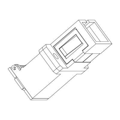 0.2dB Perte d'insertion SC APC Adaptateur à fibre à mode unique pour l'installation de réseaux 3G