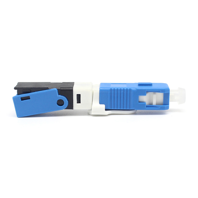 Connecteur rapide à mode unique en fibre optique SC/UPC pour câble à décharge
