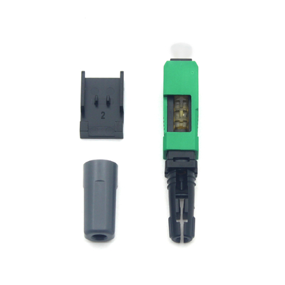 Connecteur rapide optique pour connexions FTTx sans couture
