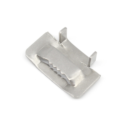 201/304/316 Pièces de fixation réglables en longueur, bandes en acier inoxydable en bleu