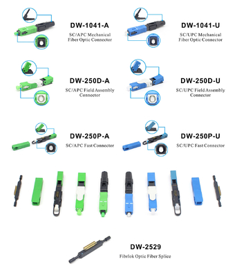 Adaptateur à fibre optique métallique Sc Upc Simplex à fibre avec bride pour réseau FTTH FTTxFTTB