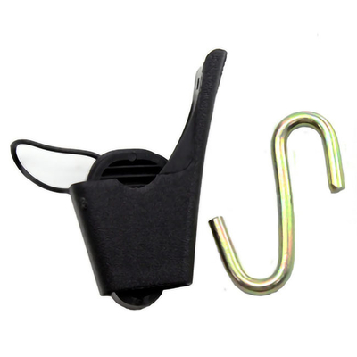 Clampe de tension d'isolation en acier inoxydable de 80*30 mm pour câble à goutte en fibre optique extérieure