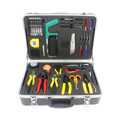 Matériau ABS lourd OEM FTTH Kit d'outils de montage en fibre optique pour FTTA FTTB FTTH