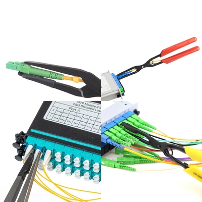 Connectez et retirez facilement les câbles à fibre optique avec le connecteur LC SC