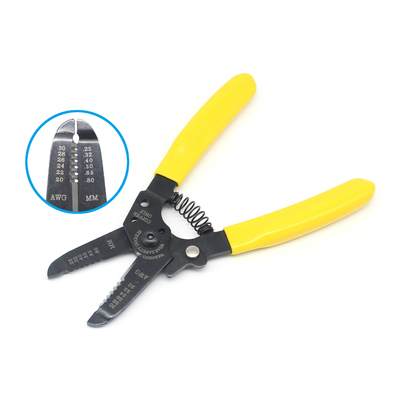 Décapant de fil électrique de qualité industrielle Oxyde noir 20-30 AWG 0,80-0,25 mm Manche jaune